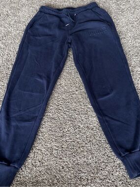 Puma Women's Navy Blue Track Joggers